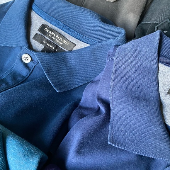 6 Banana Republic Polos - Picture 3 of 5